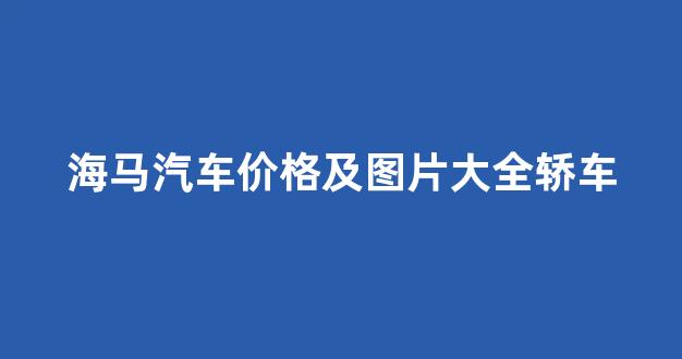 海马汽车价格及图片大全轿车(海马汽车2020年新款报价)_https://www.wguangz.com_广期所_第1张