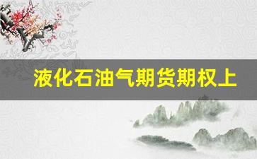 液化石油气期货期权上市(液化石油气期货期权上市交易)_https://www.gfdzclz.com_上交所_第1张