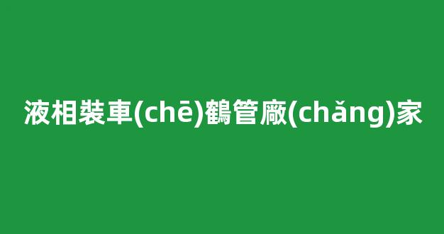 液相裝車(chē)鶴管廠(chǎng)家(液氨裝車(chē)鶴管廠(chǎng)家)(1)