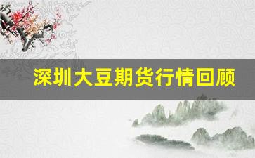 深圳大豆期货行情回顾(大豆期货资讯)_https://www.huakunhengjia.com_期货资讯_第1张