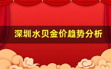 深圳水贝金价趋势分析_深圳水贝金价趋势分析报告