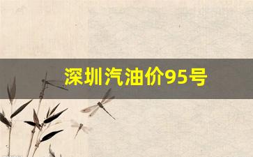 深圳95号汽油油价-深圳汽油价95号