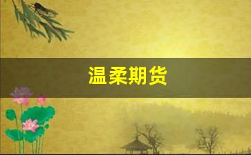 温柔期货_https://www.fzdzcxj.com_创业板_第1张