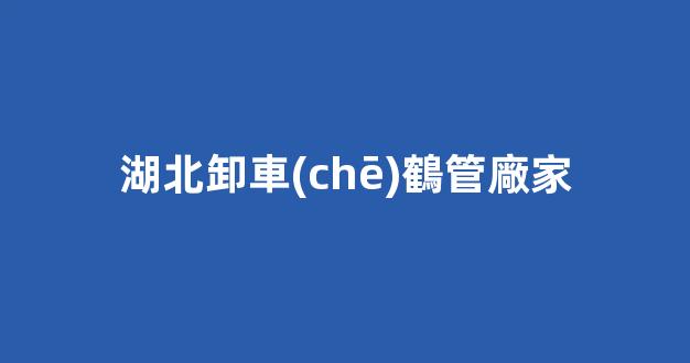 湖北卸車(chē)鶴管廠家(1)
