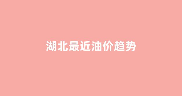 湖北油价今日24时下调_湖北最近油价趋势