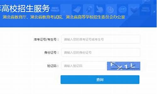 湖北高考成绩怎么查询系统_湖北省查询高考成绩
