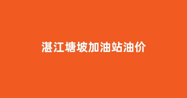 湛江坡塘加油站 汽油不合格_湛江塘坡加油站油价