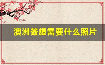 澳洲簽證需要什么照片(澳洲簽證申請官網(wǎng))