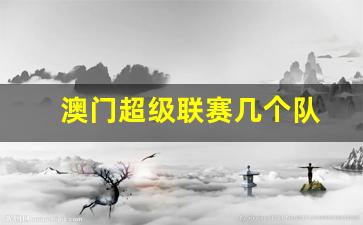 澳门超级联赛几个队-澳门联赛足球队参加亚