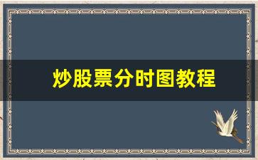 炒股票分时图教程(股票分时图技巧)_https://www.brunchezvous.com_自由行_第1张