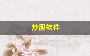 炒股软件(炒股软件下载官方网站)_https://www.wanyuyiyao.com_创业板_第1张