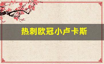 卢卡斯 热刺-热刺欧冠小卢卡斯