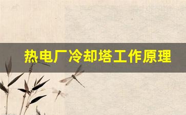 热电厂冷却塔工作原理