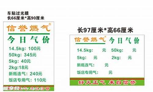 燃气价格收费标准_燃气价格挂牌价格表一览表最新