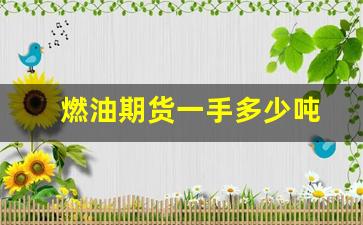 燃油期货一手多少吨(燃油期货吧东方财富网讨论)_https://www.xzdzcjn.com_创业板_第1张