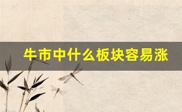 牛市中什么板块容易涨(牛市买什么板块)_https://www.taocizhiliang.com_效果图_第1张