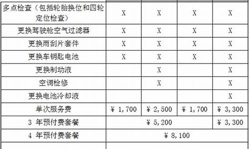 特斯拉2万公里保养项目一览表_特斯拉一年保养费多少