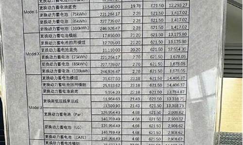 特斯拉更换电池价格多少钱_特斯拉更换电池价格