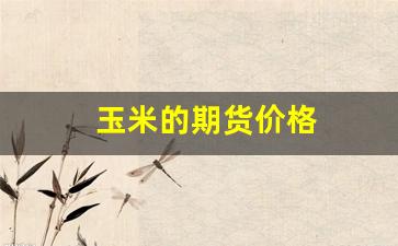 玉米的期货价格(2023年玉米期货价格)_https://www.huakunhengjia.com_股票资讯_第1张