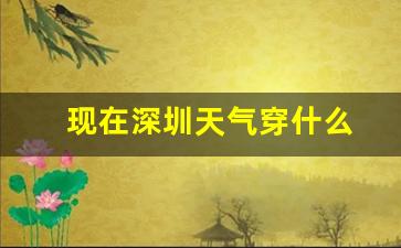 现在深圳天气穿什么_深圳天气穿什么最新