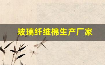 玻璃纤维棉生产厂家(玻璃纤维棉生产厂家 盐城)_https://www.hangfeite.com_科创板_第1张