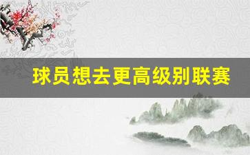 球队晋级-球员想去更高级别联赛