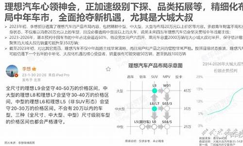 理想汽车数据分析,理想汽车用户洞察