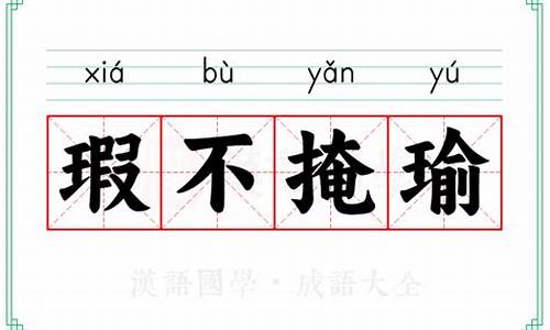 瑕不掩瑜造句10字怎么写_瑕不掩瑜造句10字怎么写的