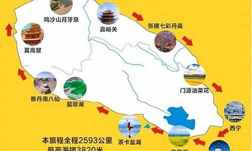 甘肃旅游攻略路线图_甘肃旅游攻略路线图高清