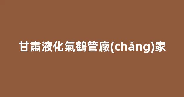 甘肅液化氣鶴管廠(chǎng)家(貴州液化氣鶴管報(bào)價(jià))(1)