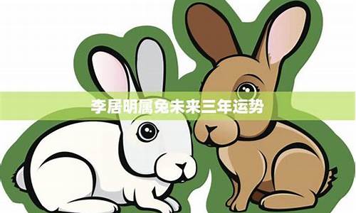 生肖兔未来30年运势_生肖兔未来三年