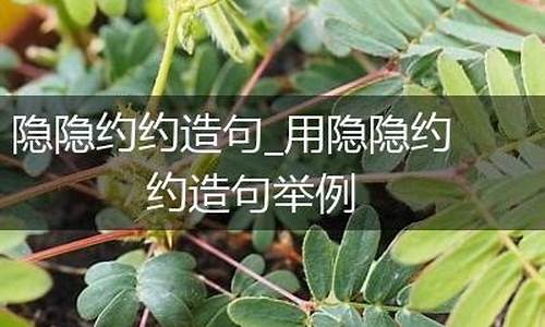 用词组隐隐约约造句_用词组隐隐约约造句二年级