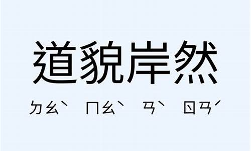 用道貌岸然造句怎么写_用道貌岸然造句怎么写三年级