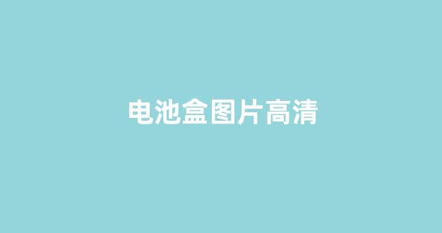 电池盒图片高清(电池盒的构造和用途)_https://www.taocizhiliang.com_设计报价_第1张