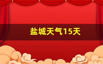 盐城天气15天_盐城天气15天预报查询表