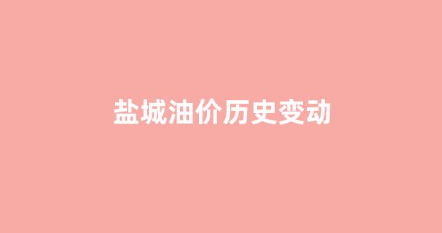 盐城汽油价格调整最新消息_盐城油价历史变动