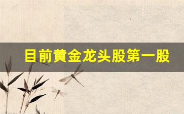 目前黄金龙头股第一股(黄金龙头股排名)_https://www.hangfeite.com_上交所_第1张