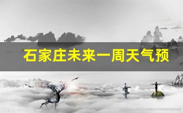 石家庄未来一周天气预报查询最新消息新闻发布会_石家庄未来一周天气预报查询最新消息新闻