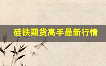 硅铁期货高手最新行情分析(硅铁期货最新预测)_https://www.jyywjc.com_股票价格_第1张