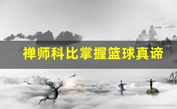 科比参禅-禅师科比掌握篮球真谛