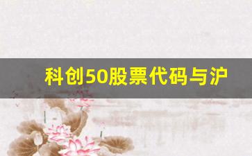 科创50股票代码与沪深的区别(科创50的股票代码是多少)_https://www.hbxfywj.com_股票知识_第1张