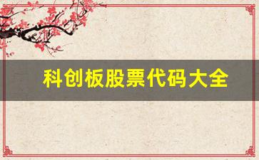 科创板股票代码大全(科创板股票 代码)_https://www.gzyhshgzzx.com_上期能源_第1张