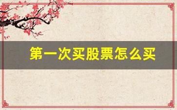 第一次买股票怎么买(第一次买股票怎么买入)_https://www.huakunhengjia.com_期货资讯_第1张