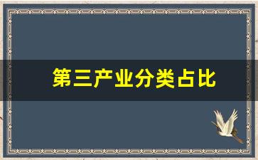 第三产业分类占比(第三产业税收占比)_https://www.lclxwz.com_郑商所_第1张