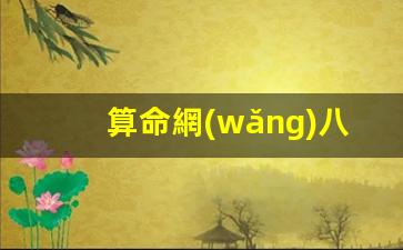 算命網(wǎng)八字湖(八字算命官網(wǎng))