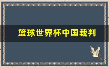 篮球世界杯中国裁判名单-篮球世界杯中国裁