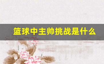 篮球中主帅挑战是什么-篮球主帅挑战是什么意思