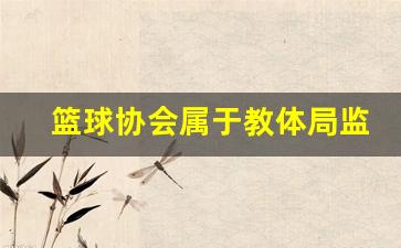 篮球协会属于教体局监管吗-篮球协会是行政部门吗
