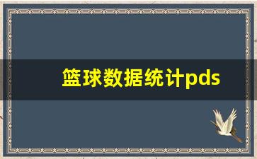 篮球数据统计有哪些-篮球数据统计pds