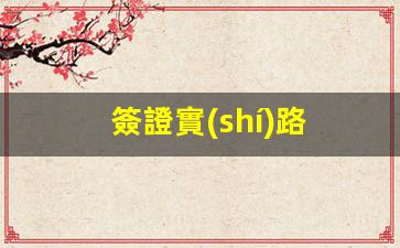 簽證實(shí)路，揭秘簽證申請(qǐng)的黃金思路與成功之道